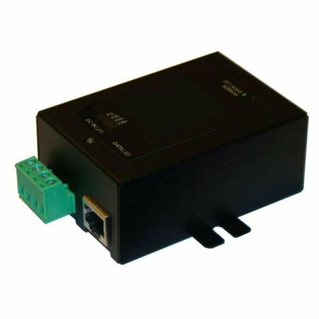 MAXPOWER 48V DC Out 17W DC To DC Converter And POE Inserter - Gigabit, Metal Enclosure MA2674091
